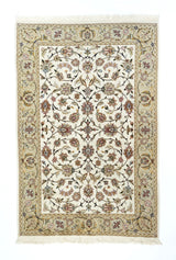 Tabriz Desgin Wool, Silk, Cotton 3'9''x5'9''