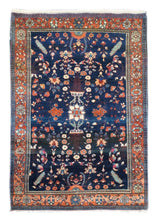 Persia Mohajeran Sarouk Wool on Cotton 3'9''x4'11''