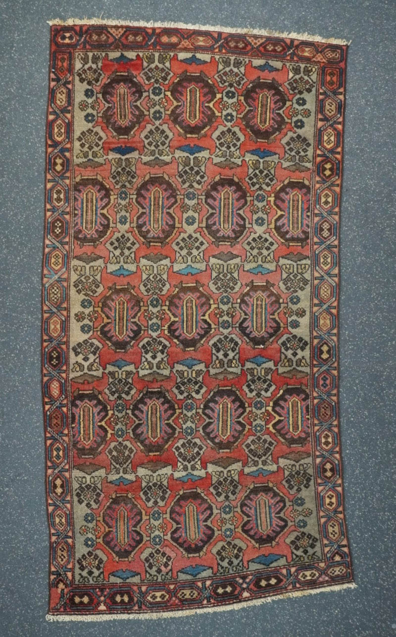 Antique Malayer Rug 3'2'' x 6'3''