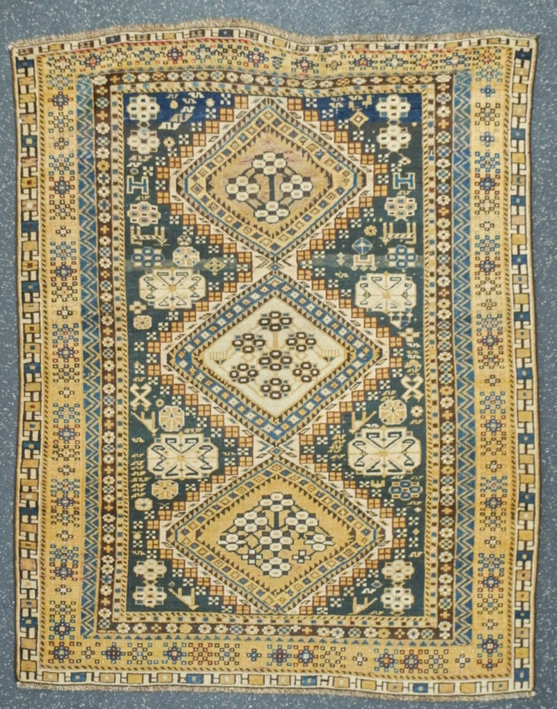 Antique Shirvan Rug 3'6'' x 4'6''