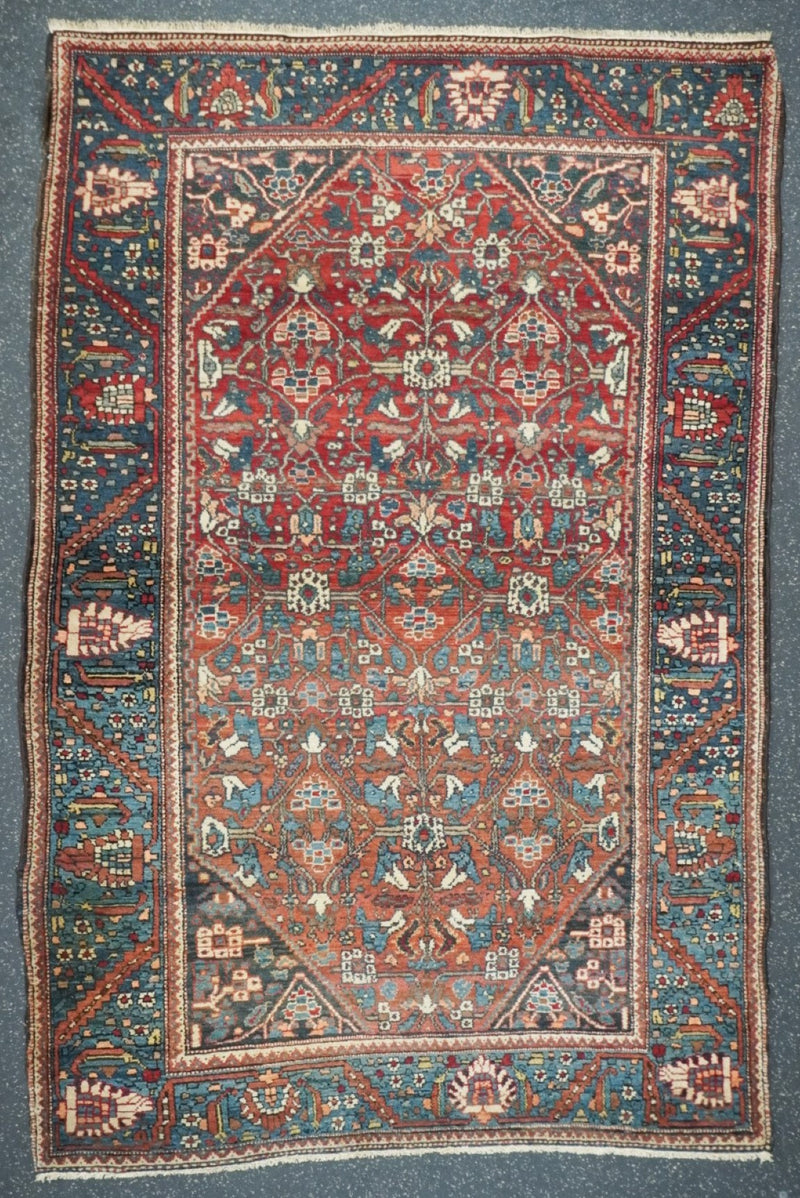 Antique Malayer Rug 4'2'' x 6'5''