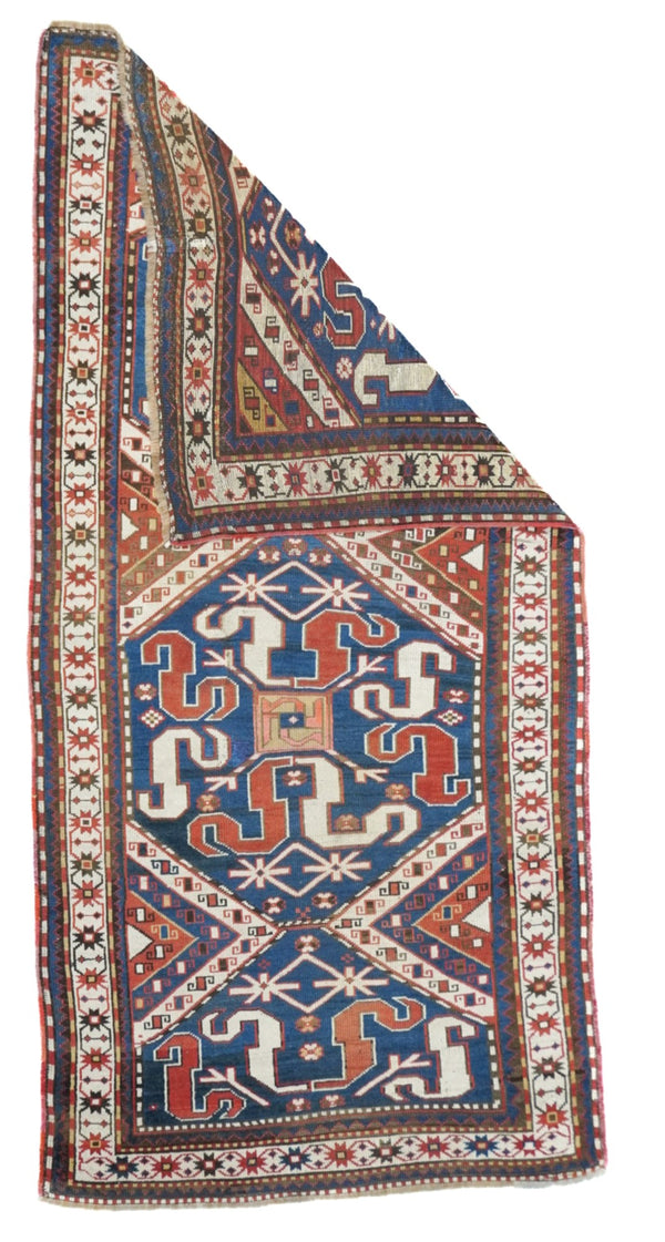 Antique Kazak Rug 3'11'' x 7'10''