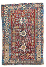 Caucasus Shirvan Wool on wool 3'11''x5'9''