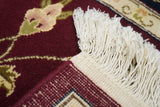 Tabriz Desgin Wool, Silk, Cotton 3'9'' x 5'9''