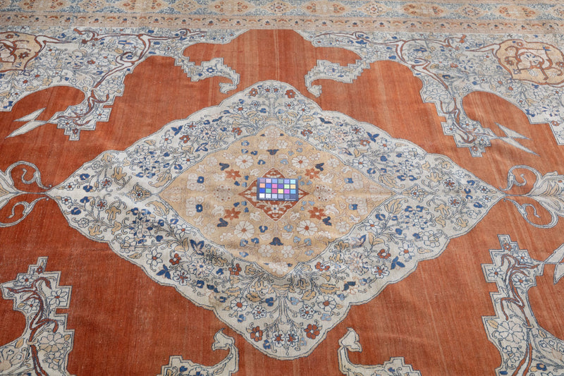 Antique Haji Jalili Tabriz Rug 8'9'' x 12'1''