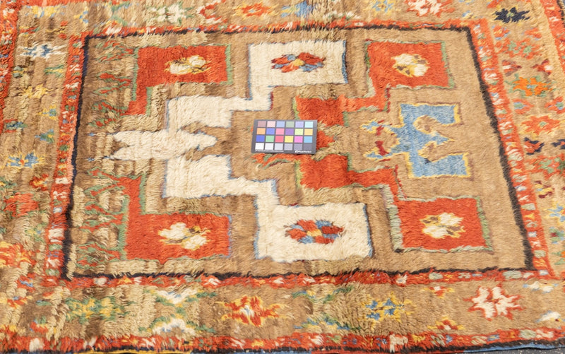 Antique Turkish Rug 3'6'' x 4'11''