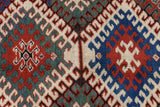 Antique Kazak Borcholo Rug 4'10'' x 8'8''