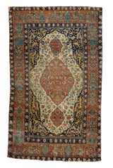 Persia Farahan Sarouk Wool on Cotton 4'x6'10''