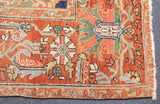 Antique Heriz Rug 8'10'' x 11'4''