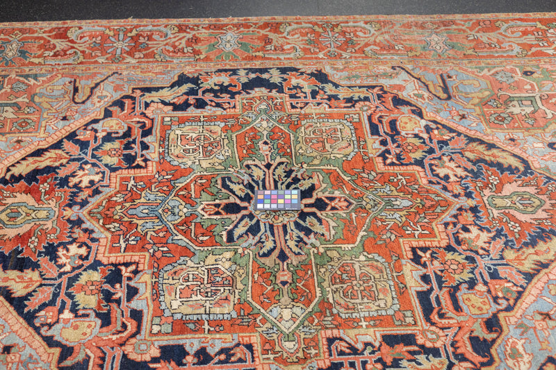 Antique Heriz Rug 8'10'' x 11'4''