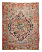 Persia Heriz Wool on Cotton 8'10''x11'4''