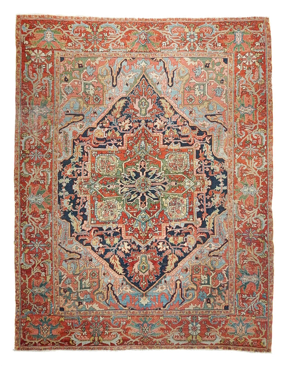 Persia Heriz Wool on Cotton 8'10''x11'4''