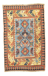 Caucasus Kazak Wool on wool 3'5''x5'2''