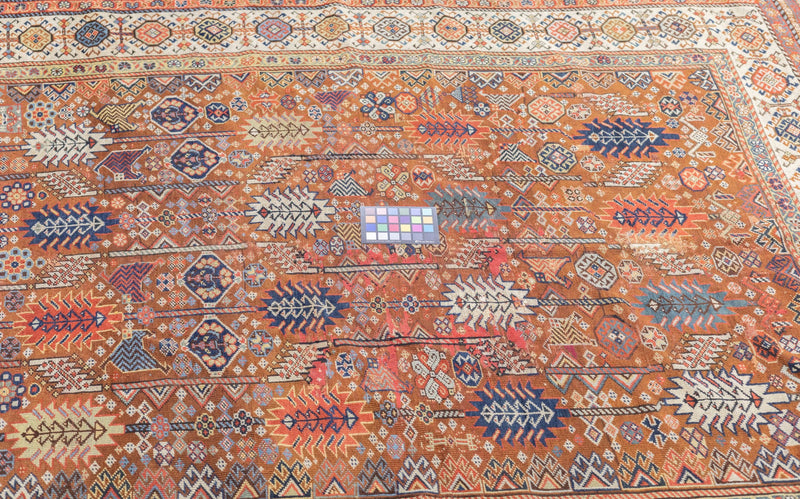 Antique Qashqai Rug 5'8'' x 7'7''