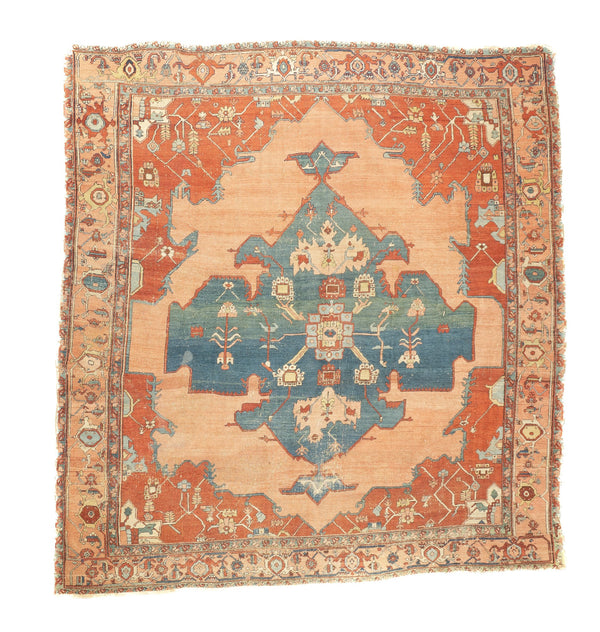 Persia Serapi Wool on Cotton 9'3''x9'11''
