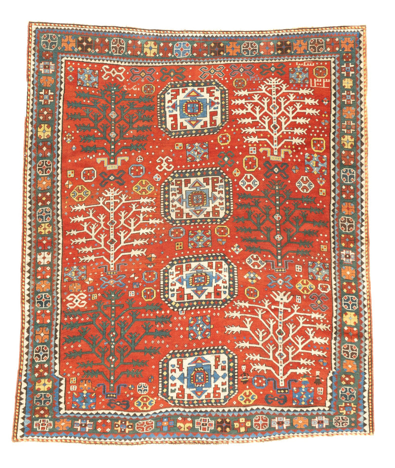 Caucasus Kazak Wool on wool 6'4''x7'5''