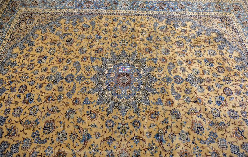 Vintage Isfahan Rug 10'6'' x 13'11''