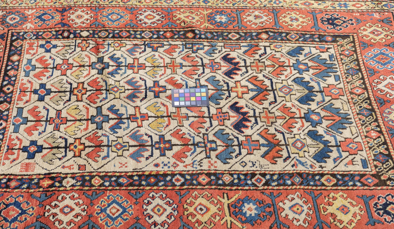 Antique Kazak Rug 4'9'' x 7'