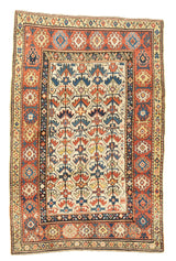 Caucasus Kazak Wool on wool 4'9''x7'