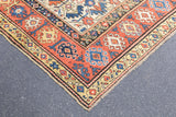 Antique Kazak Rug 4'9'' x 7'