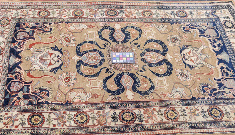 Antique Bibikabad Rug 4'2'' x 6'5''