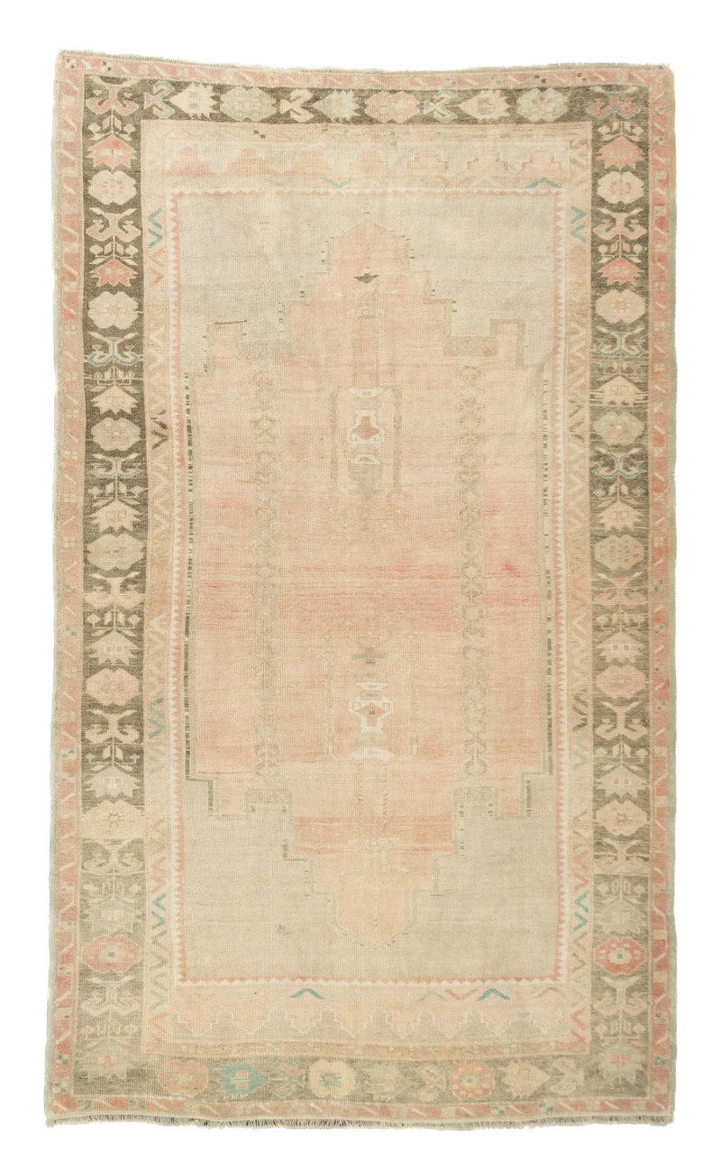 Vintage Oushak Rug 4'8'' x 7'9''