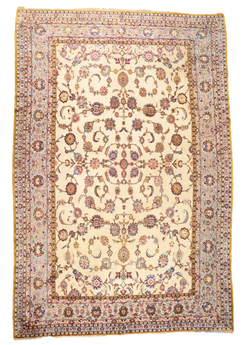 Antique Souf Kashan Rug 8' x 11'8''