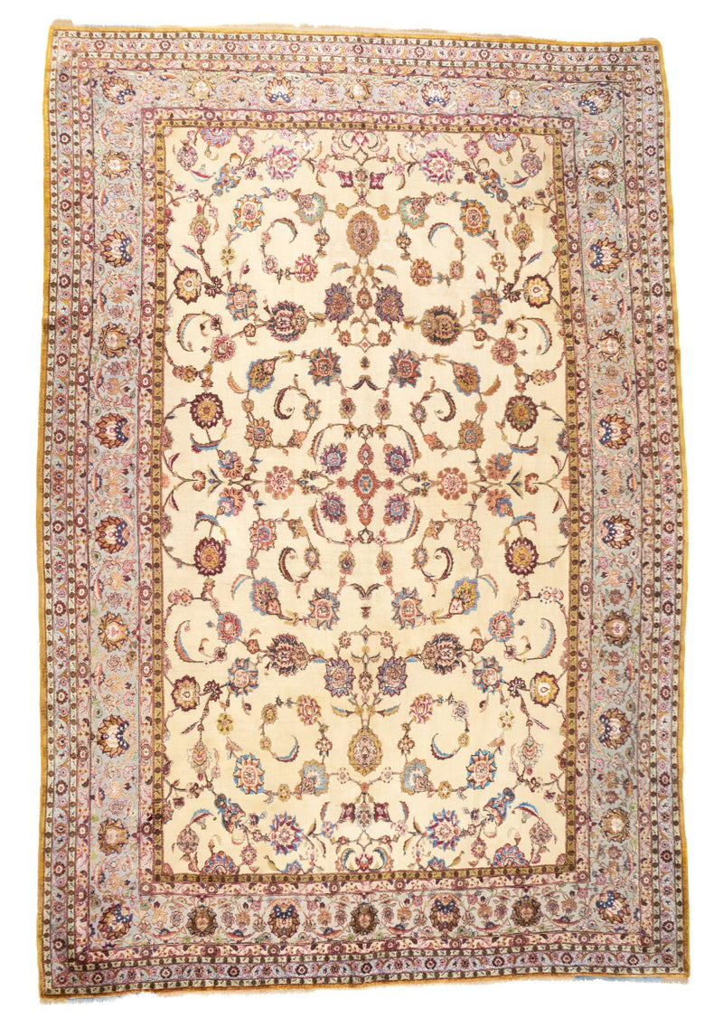 Persia Silk Souf Kashan Silk on silk 8'x11'8''