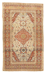 Persia Mohtasham Kashan Wool on Cotton 4'5''x7'3''