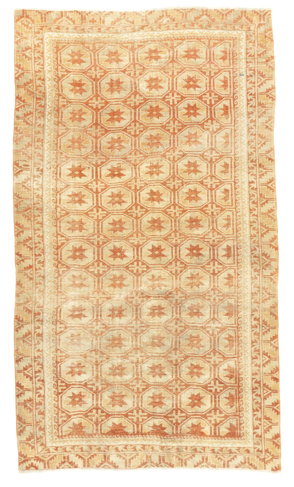Khotan Wool on Cotton 3'10''x6'7''