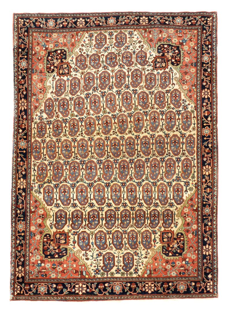 Sarouk Farahan Sarouk Wool on Cotton 3'8''x5'