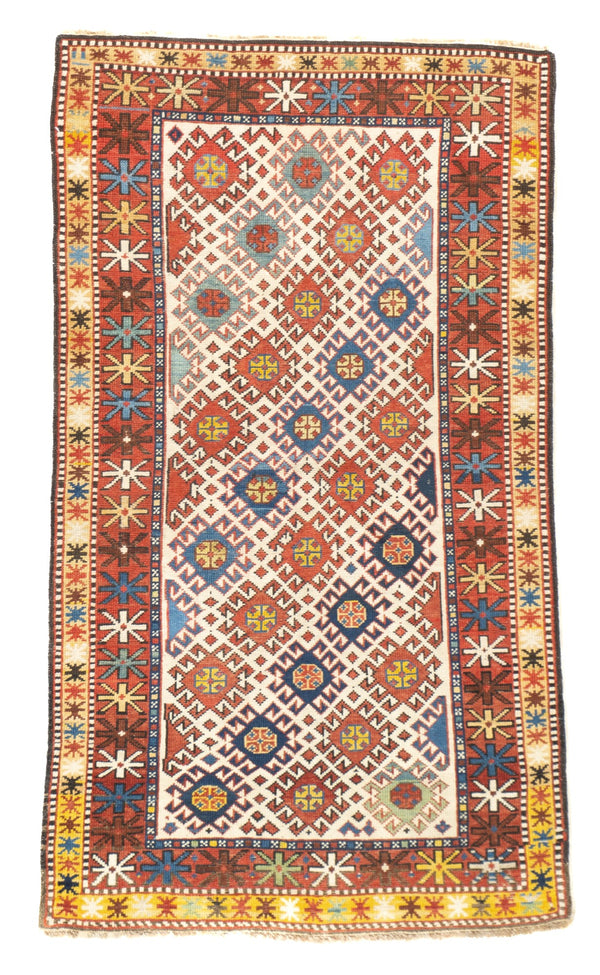 Caucasus Shirvan Wool on Cotton 2'8''x4'9''