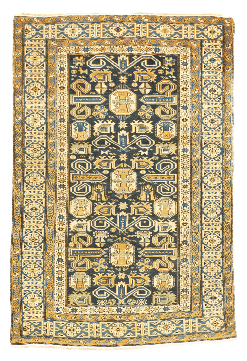 Antique Perpedil Rug 3'3'' x 4'11''