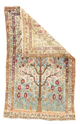 Antique Tehran Rug 3'4'' x 5'6''