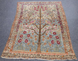 Antique Tehran Rug 3'4'' x 5'6''