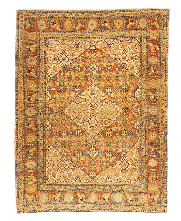 Persia Haji Jalili Tabriz Wool on Cotton 4'2''x5'6''