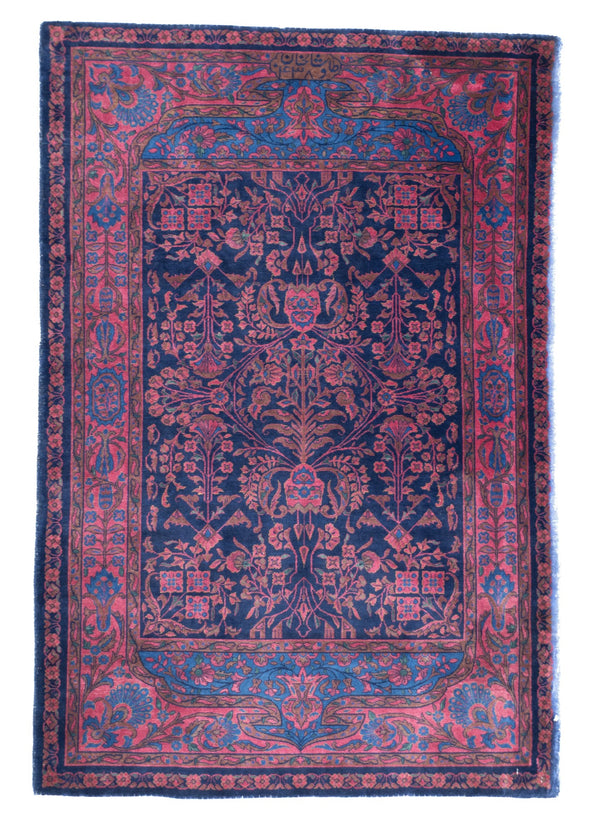 Persia Machester Kashan Wool on Cotton 3'4''x5'