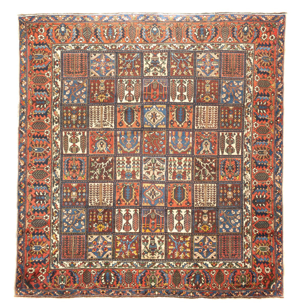 Persia Bakhtiari Wool on Cotton 9'11''x10'6''