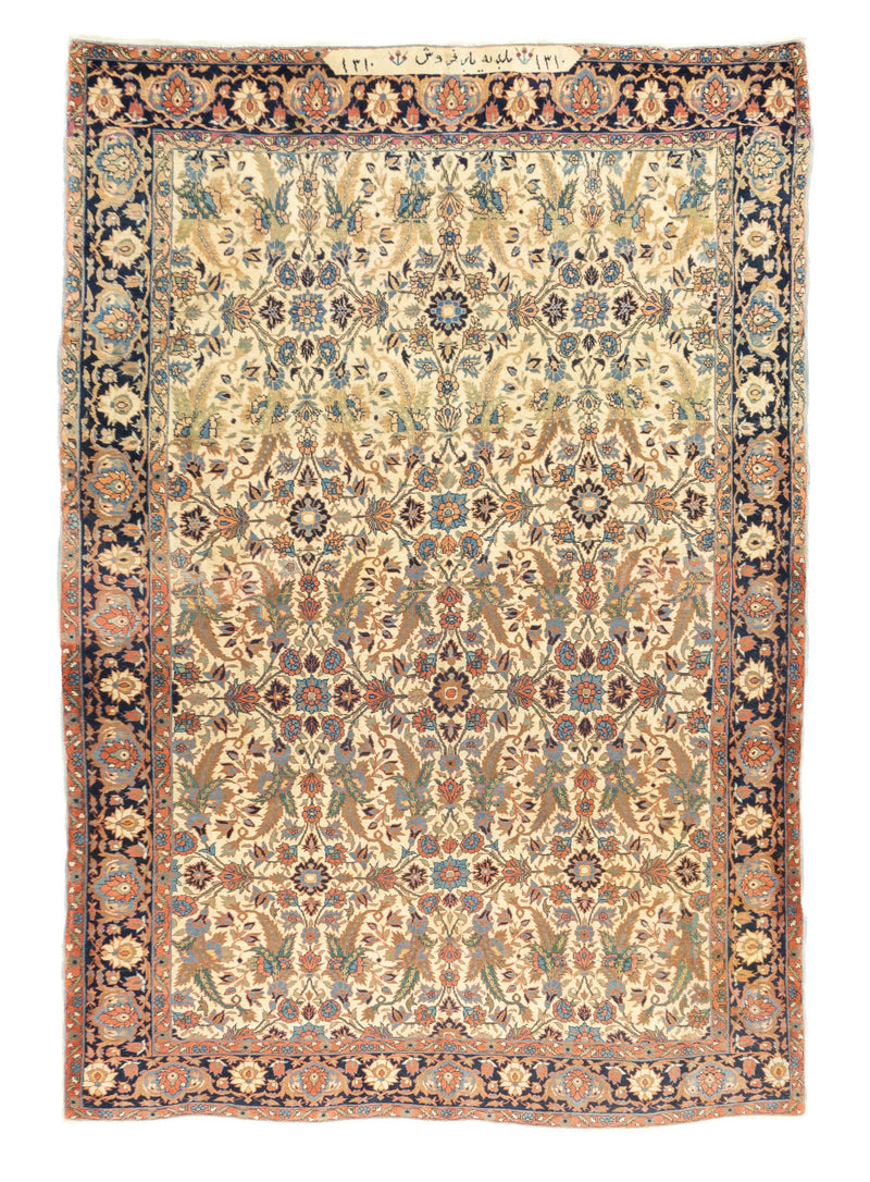 Antique Farahan Sarouk 6'10'' x 9'8''