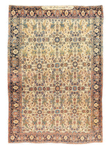 Persia Farahan Sarouk Wool on Cotton 6'10''x9'8''