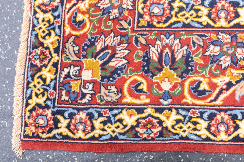 Antique Isfahan Rug 3'5'' x 5'2''