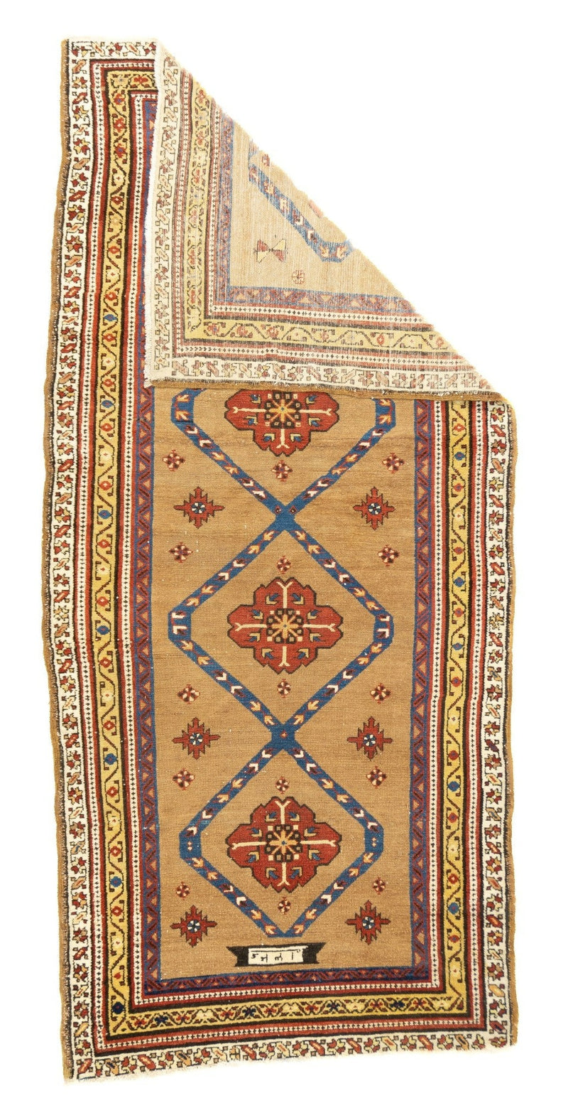 Antique Sarab Rug 4' x 8'8''