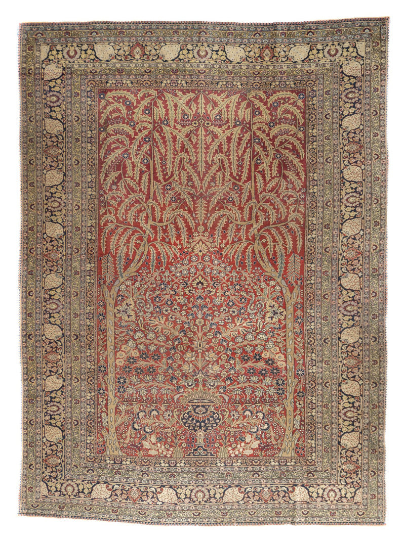 Antique Tabriz Rug 8'3'' x 11'4''