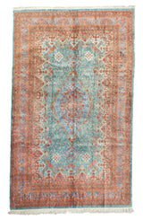 Persia Silk Qum Silk on silk 6'3''x10'2''