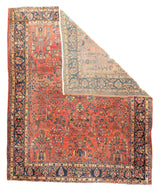 Antique Sarouk Rug 9'2'' x 11'3''