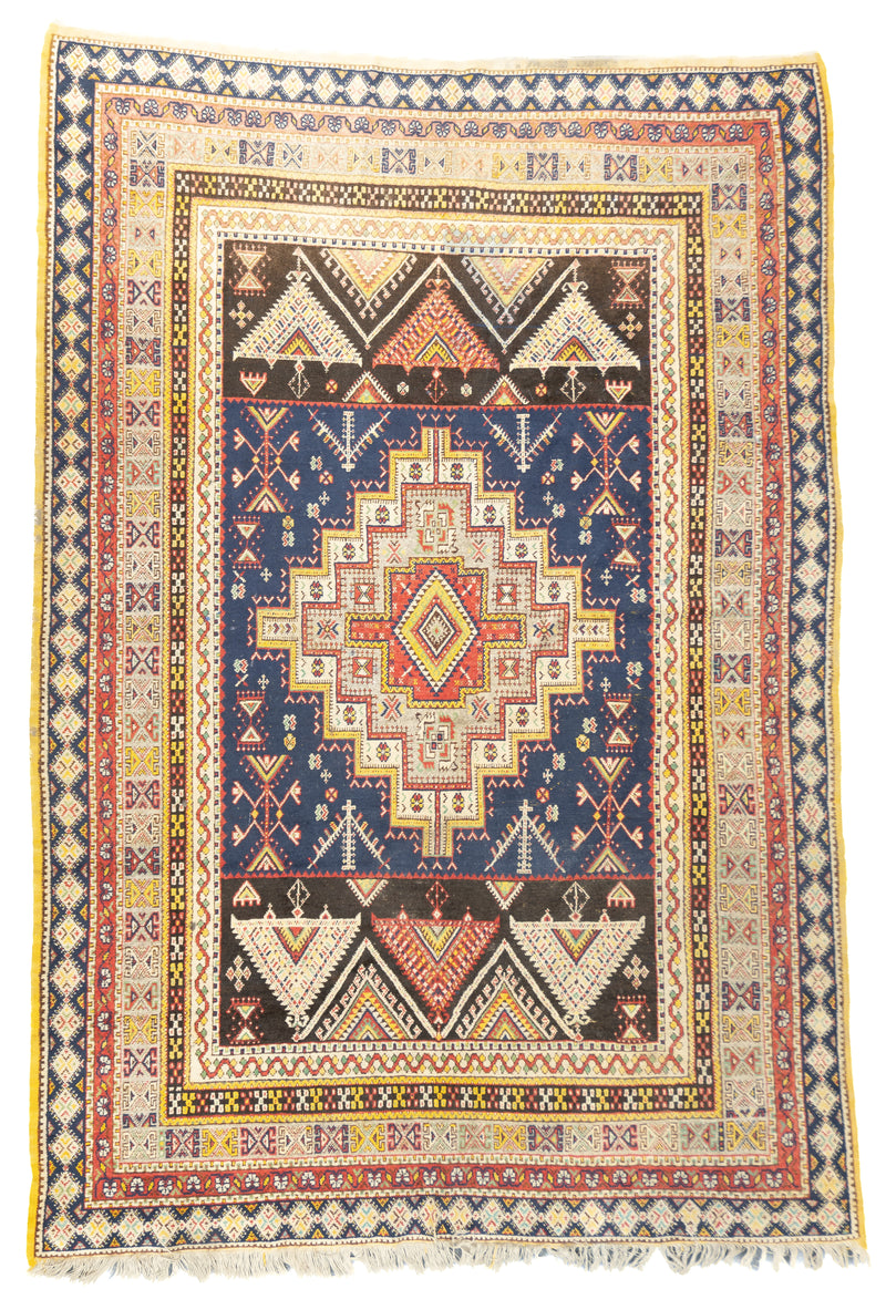 Antique Moroccan Rug 6'9'' x 9'8''