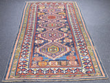 Antique Shirvan Rug 4'2'' x 8'7''