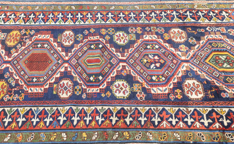 Antique Shirvan Rug 4'2'' x 8'7''