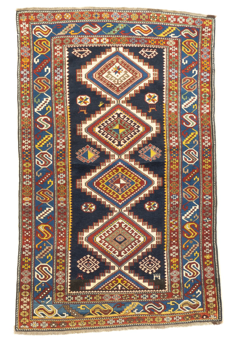 Antique Shirvan Rug 3'11'' x 6'3''