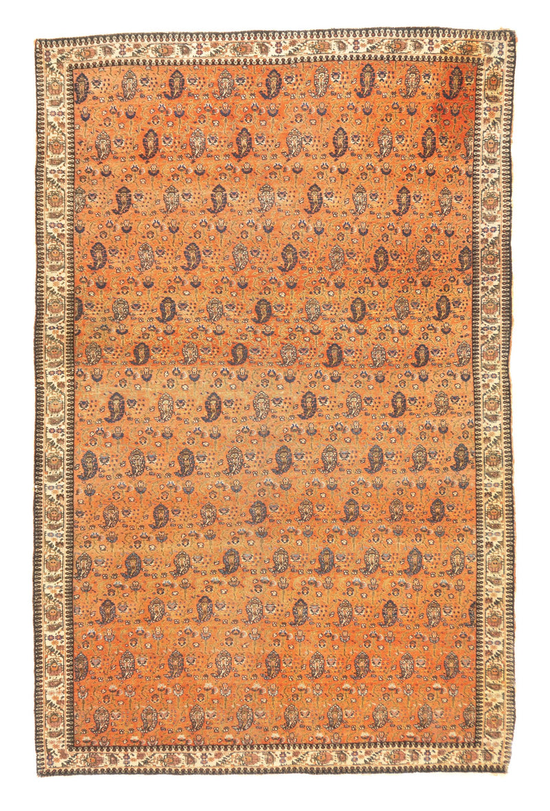 Persia Farahan Wool on Cotton 4'3''x6'7''